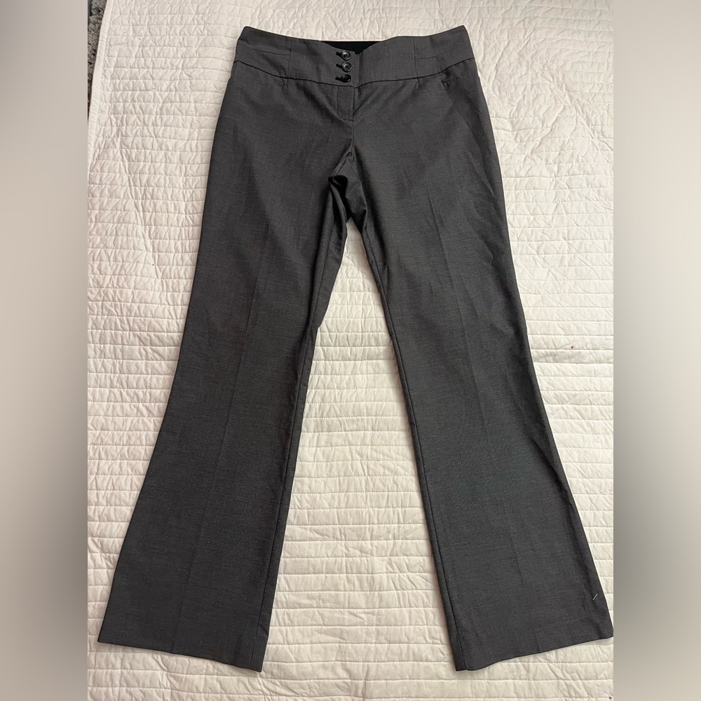 The Limited gray Cassidy fit career slacks